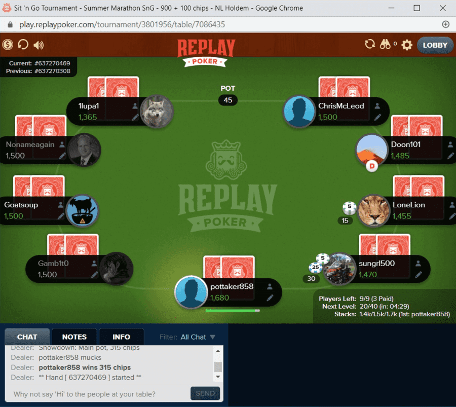 damage Recycle canvas Sit and Go Poker Tournaments · Sit&Goes · Replay Poker